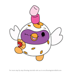 How to Draw Grace the Swan from Pikmi Pops