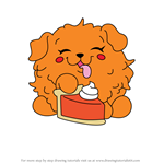 How to Draw Junior the Chow Chow from Pikmi Pops