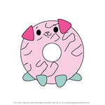 How to Draw Lix the Puppy from Pikmi Pops