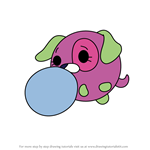 How to Draw Popdog the Dog from Pikmi Pops