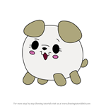 How to Draw Tumbles the Puppy from Pikmi Pops