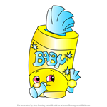 How to Draw Baby Swipes from Shopkins
