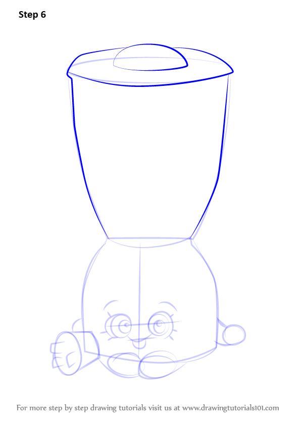 Learn How to Draw Brenda Blenda from Shopkins (Shopkins) Step by Step