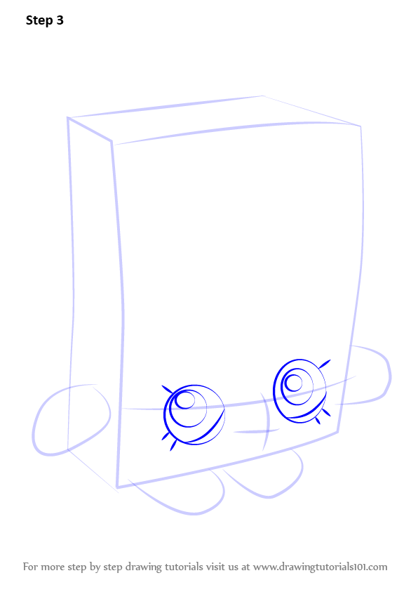 Learn How to Draw Cheeky Chocolate from Shopkins (Shopkins) Step by