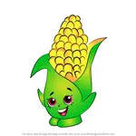 How to Draw Corny Cob from Shopkins