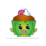 How to Draw Cupcake Chic from Shopkins