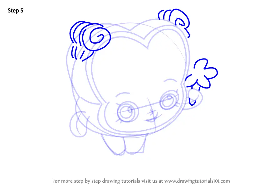 Learn How to Draw Fairy Crumbs from Shopkins (Shopkins) Step by Step