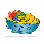 How to Draw Fifi Fruit Tart from Shopkins