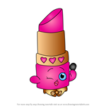 How to Draw Lippy Lips from Shopkins