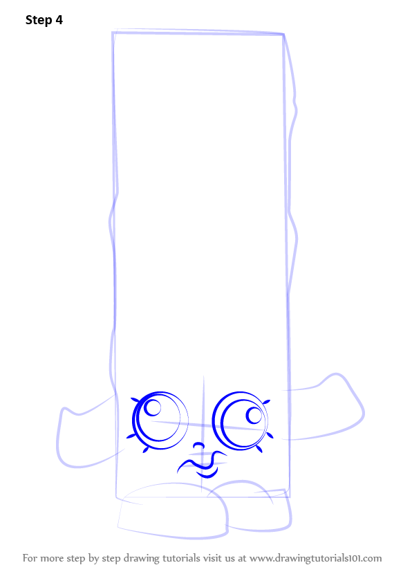 How to Draw Miss Twist from Shopkins (Shopkins) Step by Step ...
