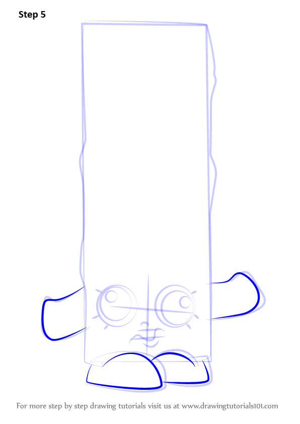 How to Draw Miss Twist from Shopkins (Shopkins) Step by Step ...