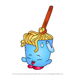 How to Draw Molly Mops from Shopkins