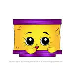 How to Draw Nilla Slice from Shopkins