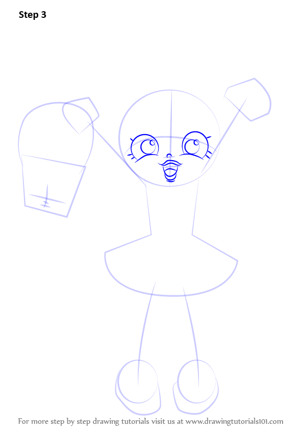 How to Draw Popette from Shopkins (Shopkins) Step by Step ...