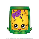 How to Draw PopRock from Shopkins