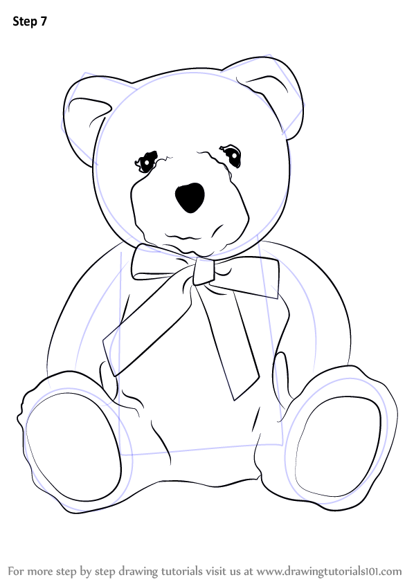 How to Draw a Teddy Bear | Nil Tech - shop.nil-tech