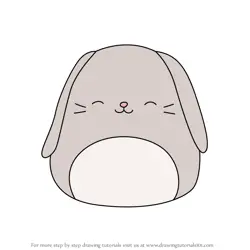 How to Draw Blake the Bunny from Squishmallows