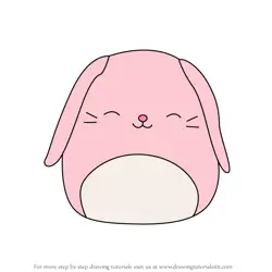 How to Draw Bop the Bunny from Squishmallows
