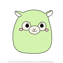 How to Draw Jim the Alpaca from Squishmallows