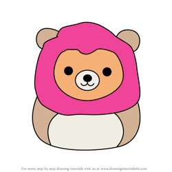 How to Draw Leonard the Rainbow Lion from Squishmallows