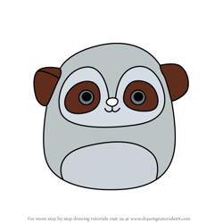 How to Draw Madven the Meerkat from Squishmallows