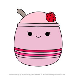 How to Draw Marlene the Cereal from Squishmallows