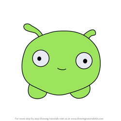 How to Draw Mooncake the Alien from Squishmallows