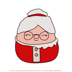 How to Draw Nicolette is Nick's Wife from Squishmallows