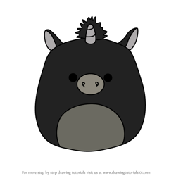 How to Draw Nicolita the Unicorn from Squishmallows