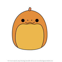 How to Draw Onel the Eel from Squishmallows