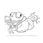 How to Draw Twisted Python from The Ugglys Pet Shop