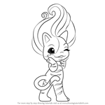 How to Draw Catsby from The Zelfs