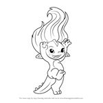 How to Draw Deeno from The Zelfs