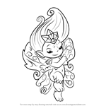 How to Draw Frostelle from The Zelfs