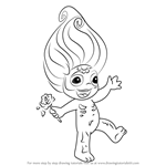 How to Draw Sketalia from The Zelfs