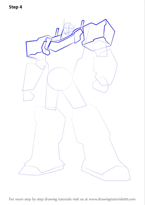 Optimus Prime Drawing Coloring Page  ColoringAll