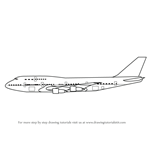 How to Draw Aeroplane Sideview