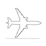 How To Draw An Airplane Step By Step Easy