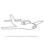 Learn How to Draw Airplane Sketch (Airplanes) Step by Step : Drawing