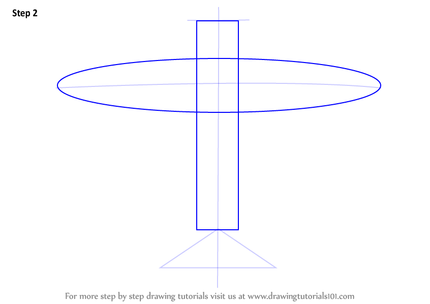 prop airplane drawing simple