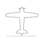 How to Draw a Simple Aeroplane
