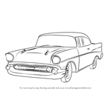 How to Draw a 1957 Chevy Bel Air