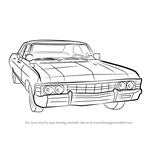 How to Draw a 1967 Chevy Impala