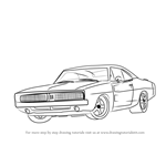 How to Draw a 1969 Dodge Charger