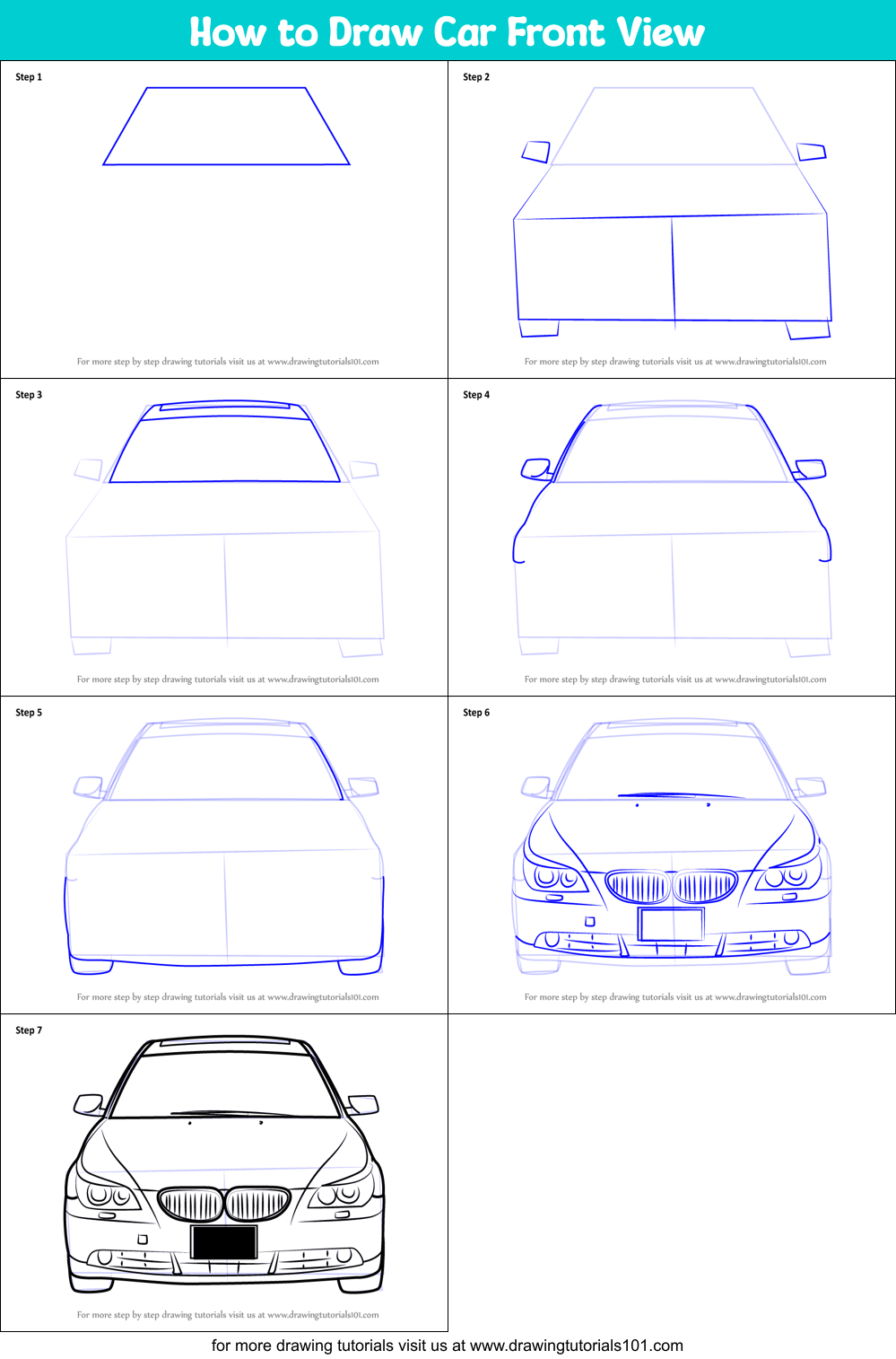 How To Draw A Car