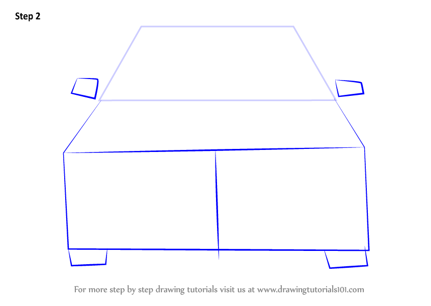 Imaginative drawing of a old fashioned car ( aerial front view) | PeakD