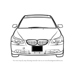 How to Draw Car Front View