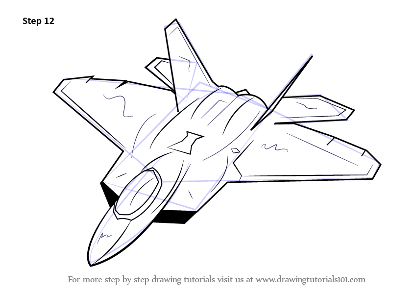 f 22 raptor coloring pages - photo #13