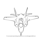 How to Draw Lockheed Martin F-35 Lightning II