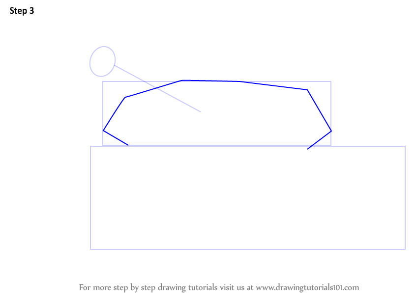 Learn How to Draw a Simple Tank (Military) Step by Step : Drawing Tutorials